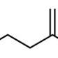 Pentanal chemical structure diagram
